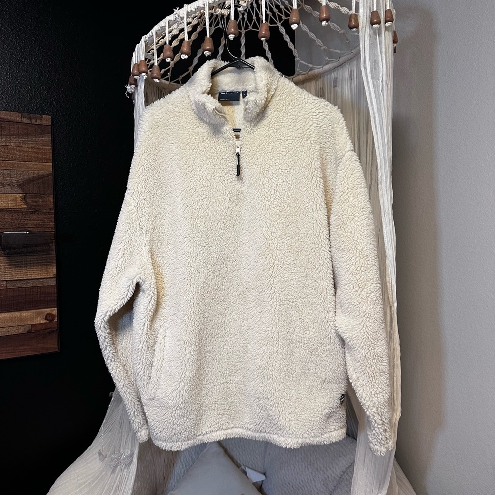 ASOS borg sweater
